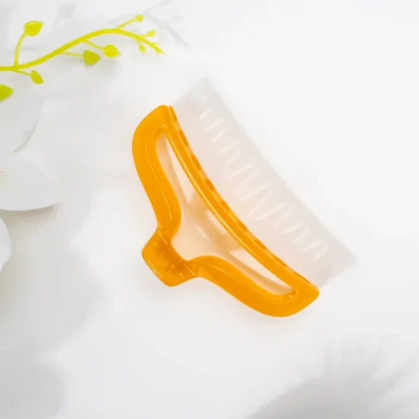 12-cm-Claw-Clip-Mustard